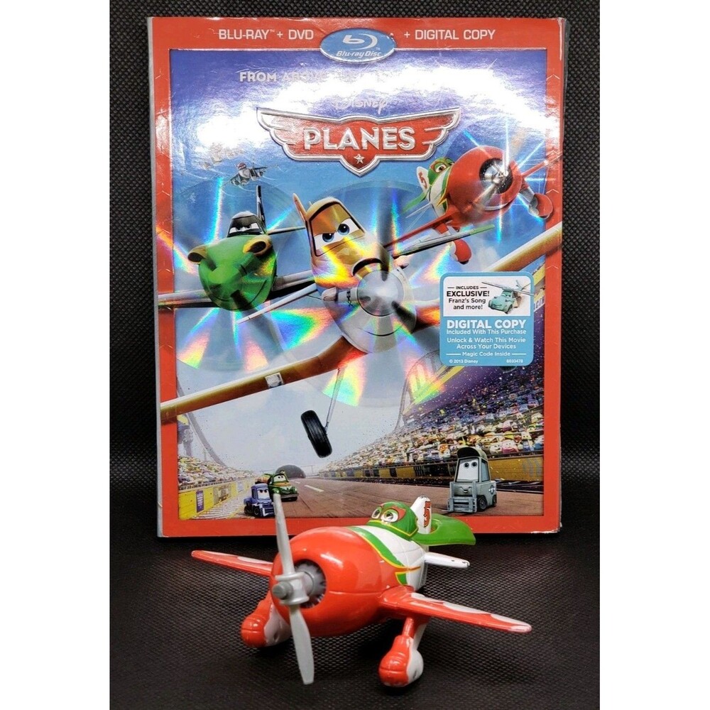 DISNEY PIXAR MATTEL PLANES EL CHUPACABRA X9463 DIECAST  TOY &DVD BLUE RAY PLANES